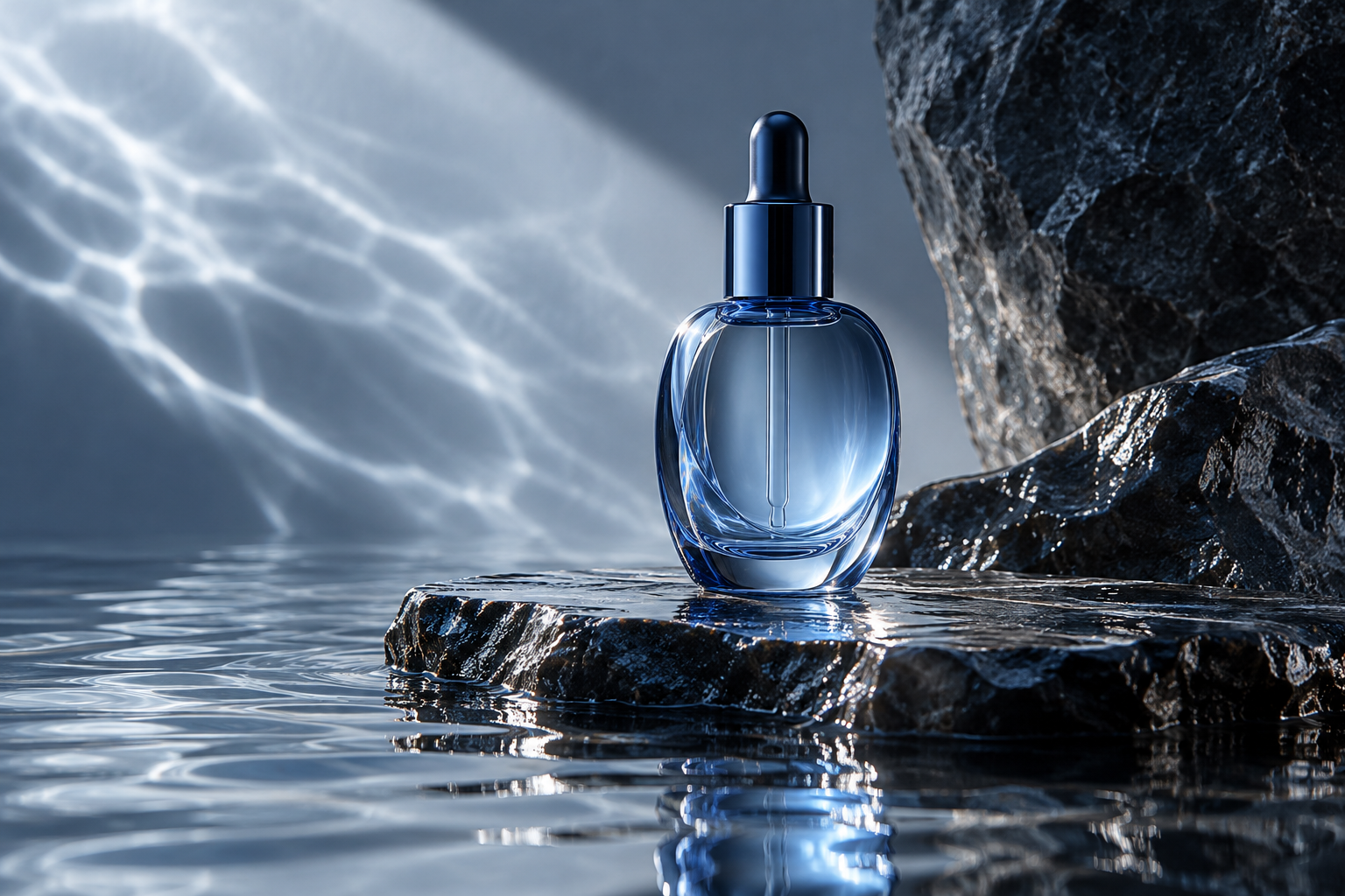 AI-created Skincare launch campaign concept for a fictional brand